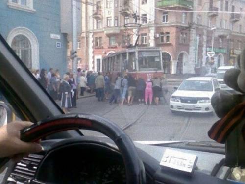 ロシアへようこそ！と思わせてくれる写真