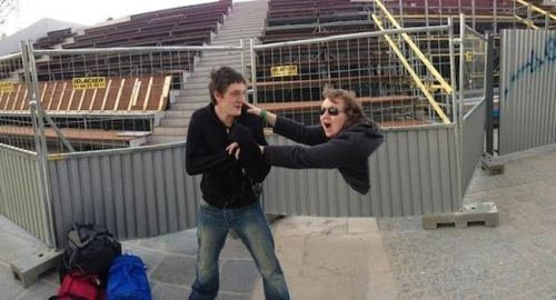 パノラマ撮影に失敗した写真