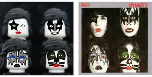 有名CDアルバムのジャケットをカヴァーしたアート写真