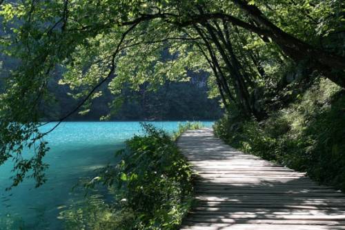クロアチアの世界遺産『プリトヴィツェ湖群国立公園』の写真