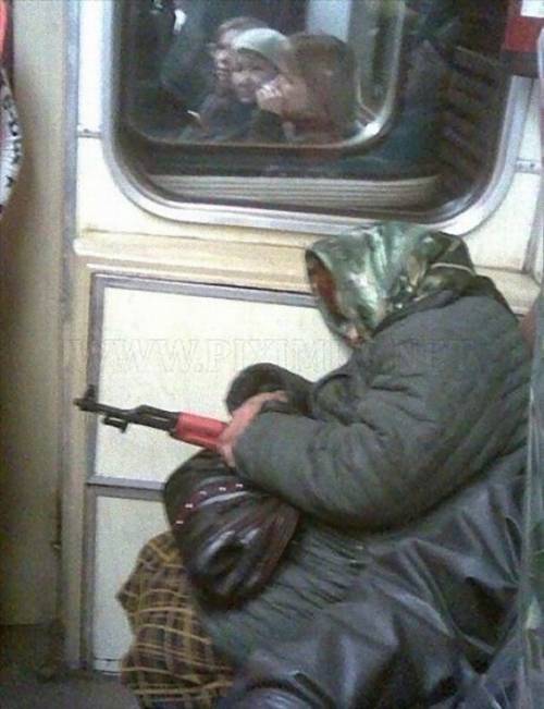ロシアへようこそ！と思わせてくれる写真