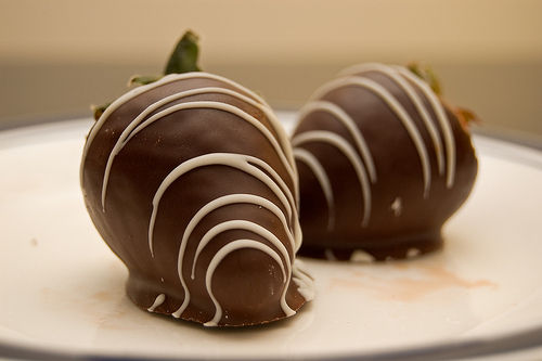 本当に美味しそうなチョコレートケーキの写真を見ていると食べたくなる！写真