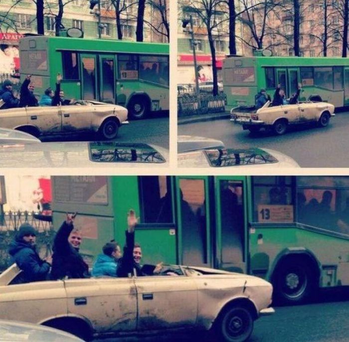 やっぱりロシアの日常生活がおかしい写真