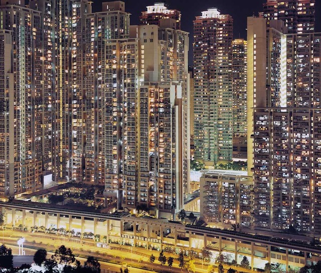 香港の高層マンション