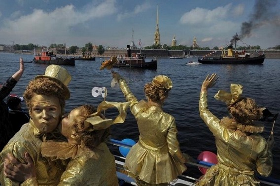 ロシアで見かけたシュールな光景の画像