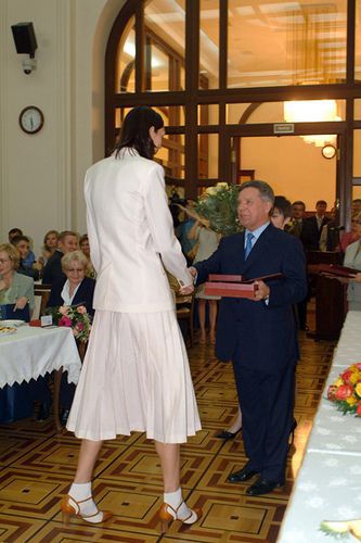 驚愕するほど背が高い、お姉さんたちの写真