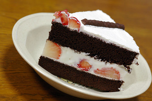 本当に美味しそうなチョコレートケーキの写真を見ていると食べたくなる！写真