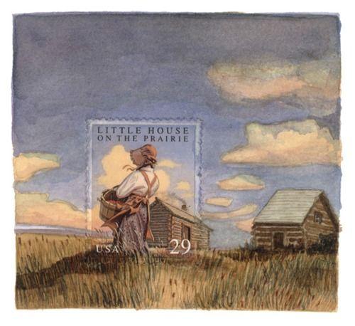 想像力を駆使して描かれた切手の外側