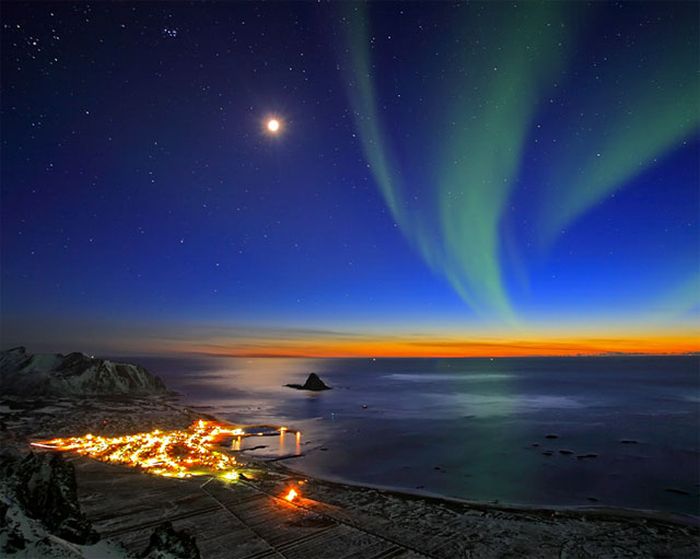 美しい太陽の写真