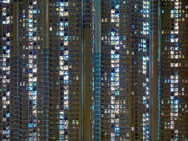 香港の高層マンション