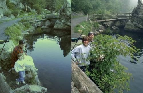「その時と今」の比較写真