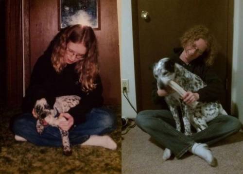 「その時と今」の比較写真