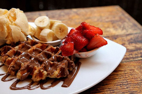 本当に美味しそうなチョコレートケーキの写真を見ていると食べたくなる！写真