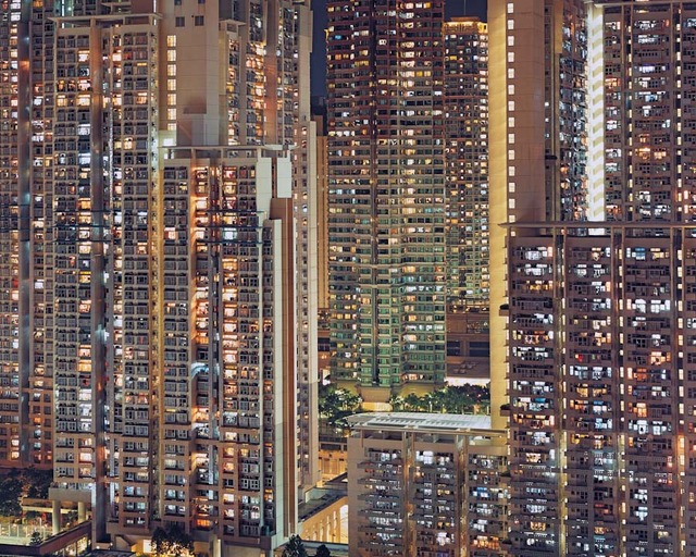 香港の高層マンション