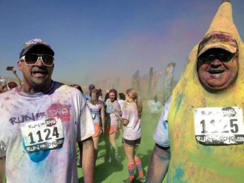 海外の遊びが凄い琴になっている写真