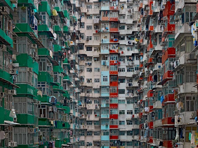 香港の高層マンション