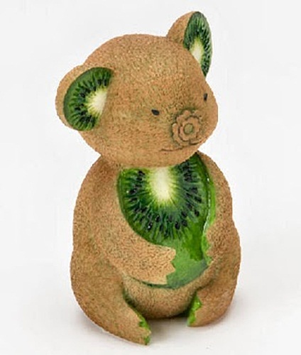 フルーツで作った動物たち