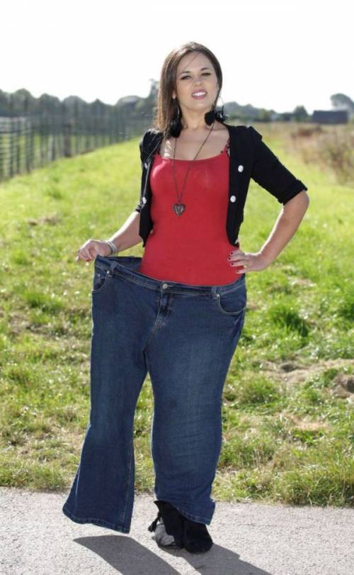 ダイエットしたらアンジェリーナ・ジョリーになれたと喜ぶ女性