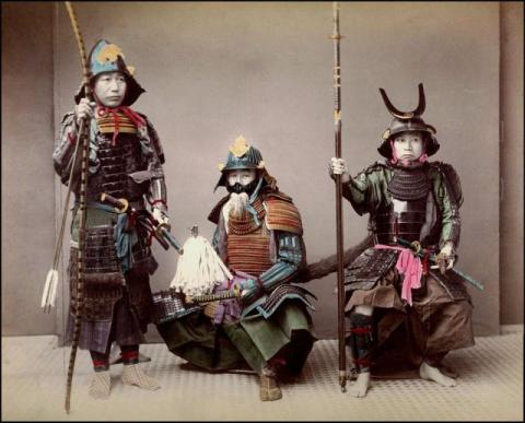 外国人が集めたという侍(SAMURAI)の写真