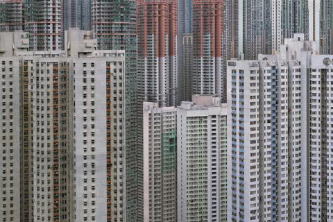 香港の高層マンション
