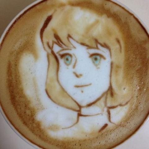 飲むのがもったいなすぎるラテアート